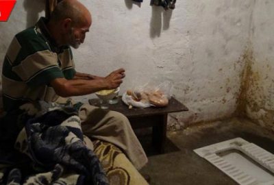 Tuvalette yaşayan adam sıcak yuvaya böyle kavuştu