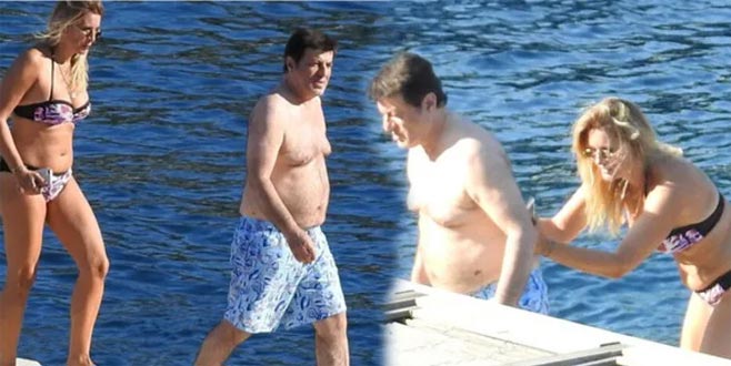 Eski eşiyle tatile çıktı! Ortalık karıştı…