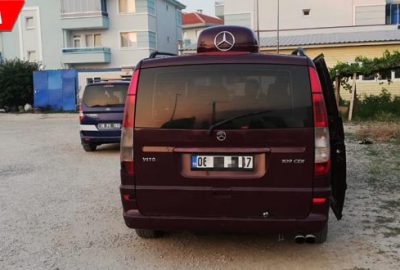 Dilenciler lüks araçta yakalandı