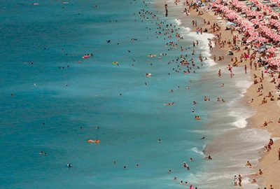 Ege sahillerinde yoğunluk