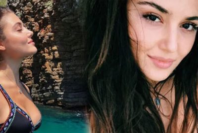 Cesur poza sevgiliden yorum gecikmedi!