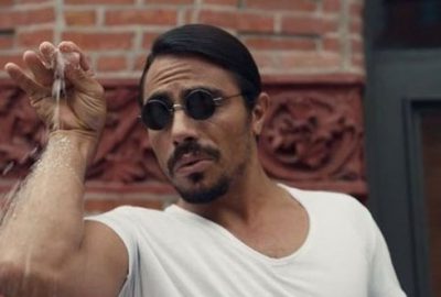 Nusret’ten etlerle domino şov!