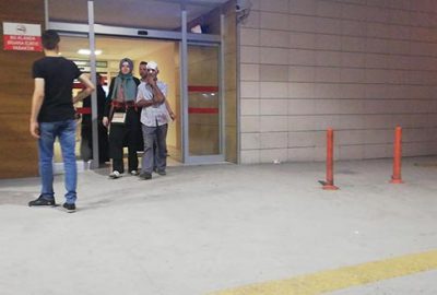 Şeftali toplarken ağaçtan düştü