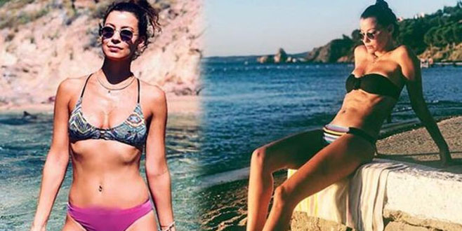 Bikinili pozuyla sosyal medyanın diline düştü