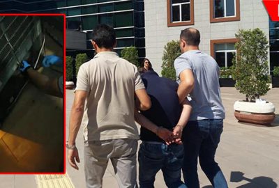 Buzdolabının arkasından uyuşturucu çıktı