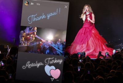 Jennifer Lopez’den Türkiye paylaşımı