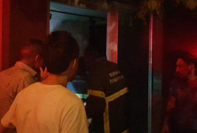 Gemlik’te iş yeri yangını