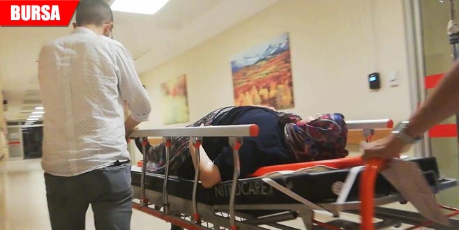 Römorktan düşen kadın yaralandı