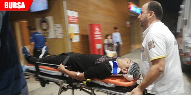 Otomobil ile bisiklet çarpıştı