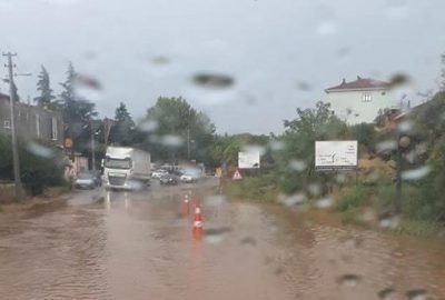 İznik yağmura teslim