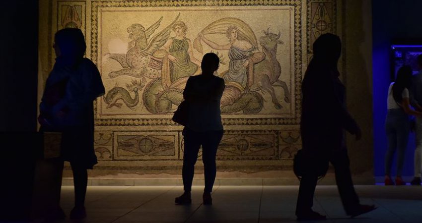 Zeugma Mozaik Müzesi ziyaretçi rekoru kırdı Dünyanın en büyük mozaik müzelerinden Zeugma Mozaik Müzesi, yılın başından
