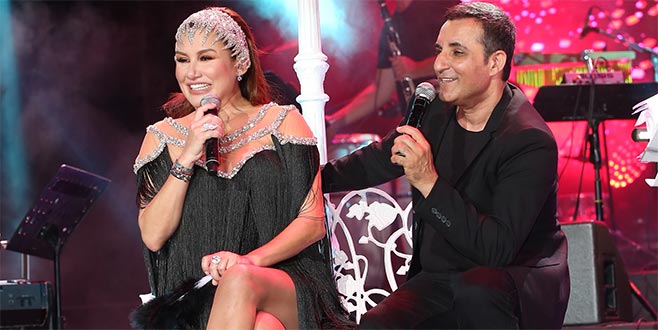 Aynı sahneyi paylaştılar