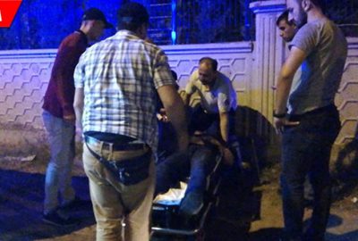 Otomobil takla attı, sürücü arkadaşlarını bırakıp kaçtı