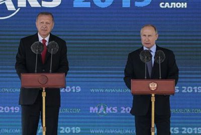 Cumhurbaşkanı Erdoğan Rusya’da! Havacılık fuarı açılışını yaptılar