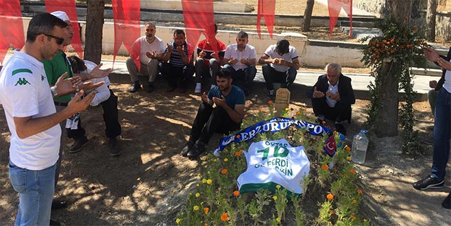 Bursaspor taraftarları Erzurum’da kurban kesti 