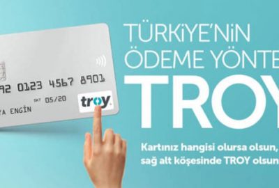 TROY logolu 9 milyon kart