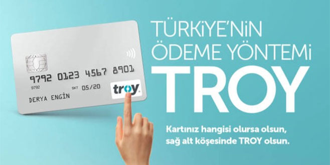 TROY logolu 9 milyon kart
