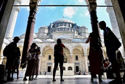 7 ayda 24 milyondan fazla turist