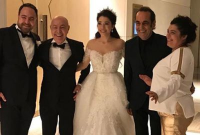 Mazhar Alanson oğlunu evlendirdi