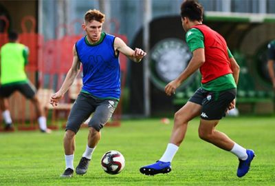 Timsah hücum çalıştı!