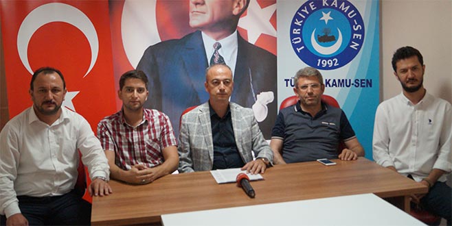 Kamu çalışanları tepkili