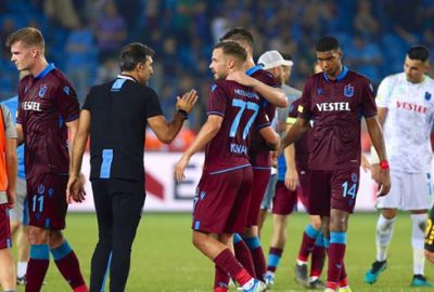 Trabzonspor UEFA Avrupa Ligi’nde gruplara kaldı