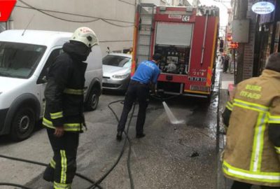 Pidecideki yangın vatandaşları sokağa döktü