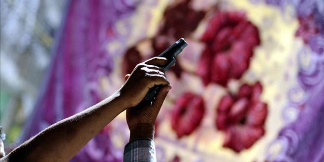 Maganda kurşunu terasta uyurken yaraladı