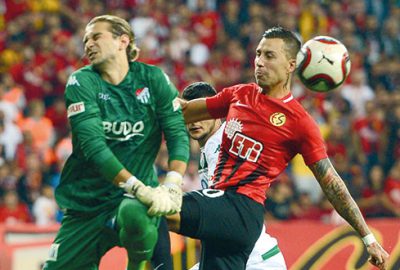 Çağlar ve Recep oynadı