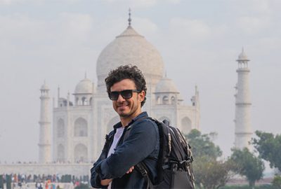 Tac Mahal’de klip çekti