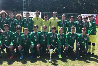 U-14 takımı şampiyon oldu