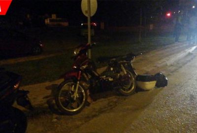 Otomobil ile elektrikli bisiklet çarpıştı: 1 yaralı