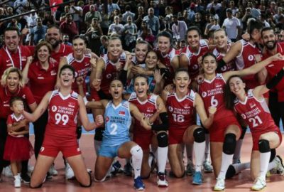 A Milli Kadın Voleybol Takımı finalde