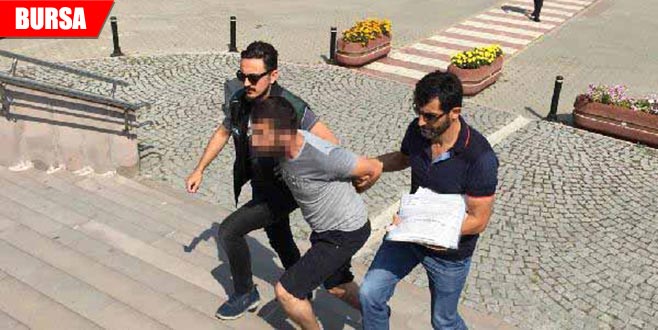 Yakalanınca bayılma numarası yaptı