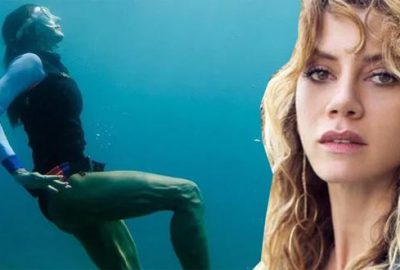 Gökçe Bahadır’ın bacakları tartışma yarattı