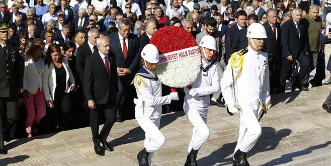 CHP heyetinden Anıtkabir’e ziyaret