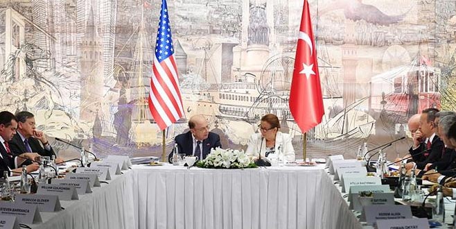 100 milyar dolarlık ticaret mesajı