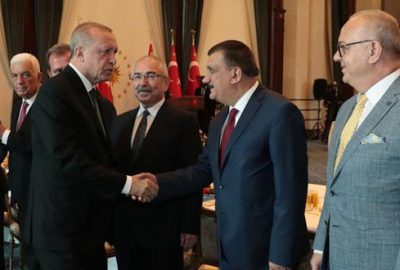Cumhurbaşkanı Erdoğan ile görüşen belediye başkanlarından açıklama