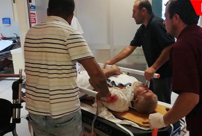 Duvar ustası 2. kattan aşağı düştü