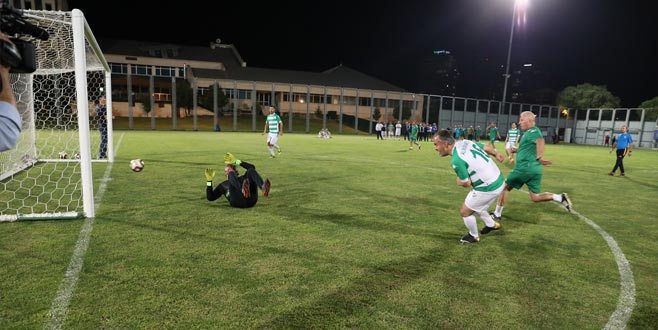 Aktaş’tan dostluk maçında ‘hat trick’