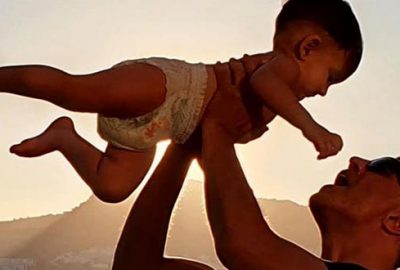 Özcan Deniz’in babalık saadeti