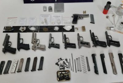 Gemlik’te silah ve uyuşturucu baskını