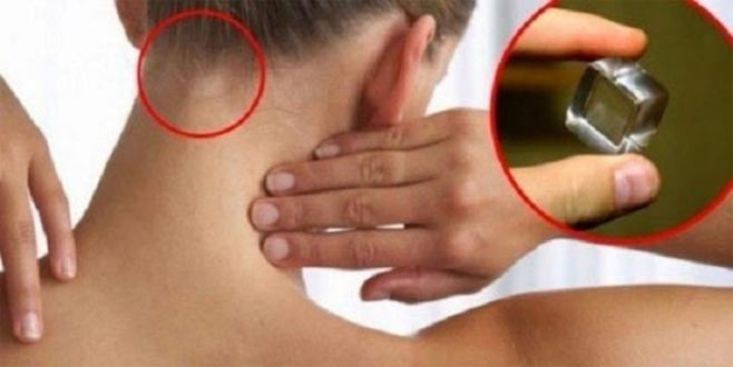 Enseye buz koymanın inanılmaz etkisi!