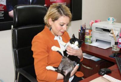 Makam odasında yaralı hayvanlara bakan müdür yardımcısına ceza