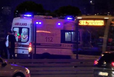 Metrobüste yer kapma tartışması kanlı bitti