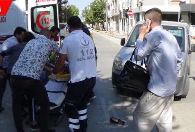 Kafa kafaya çarpıştılar: 2 yaralı