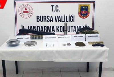 Gemlik’te uyuşturucu operasyonu