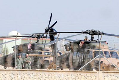 Akçakale’de zırhlı araç ve helikopter hareketliliği