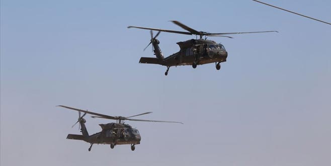 Fırat’ın doğusunda 6. ortak hava devriyesi Fırat’ın doğusunda 6. ortak hava devriyesi