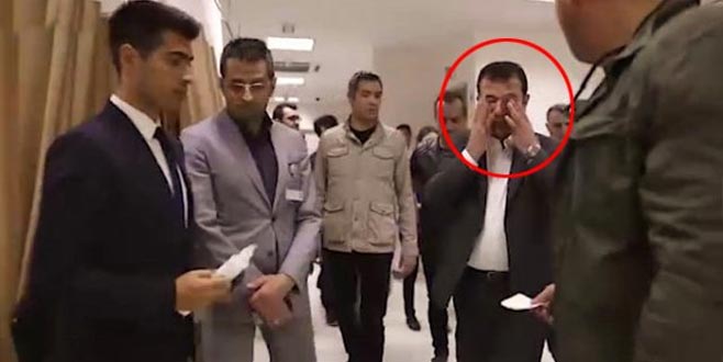 Neslican’ın ailesine ziyaret eden İmamoğlu, gözyaşlarına hakim olamadı